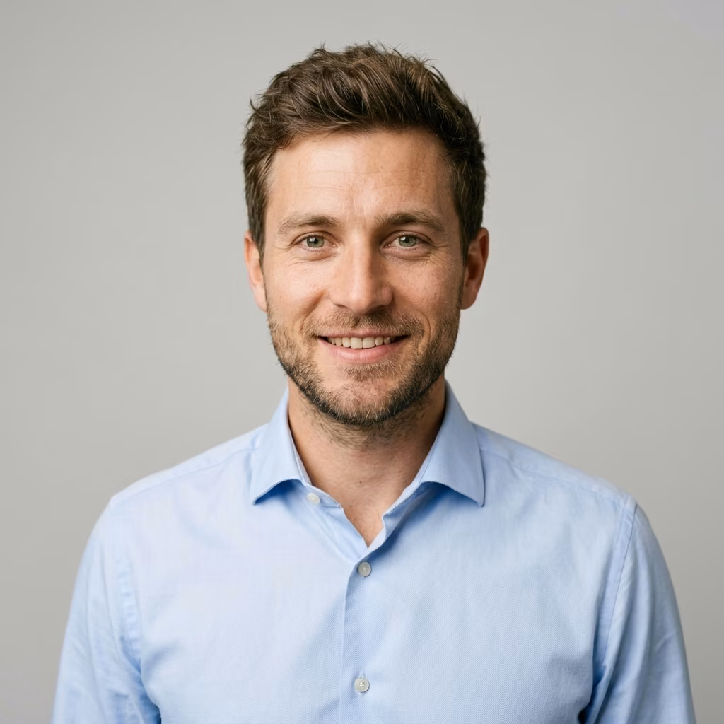 LinkedIn Profilbild Idee — Clean Stil