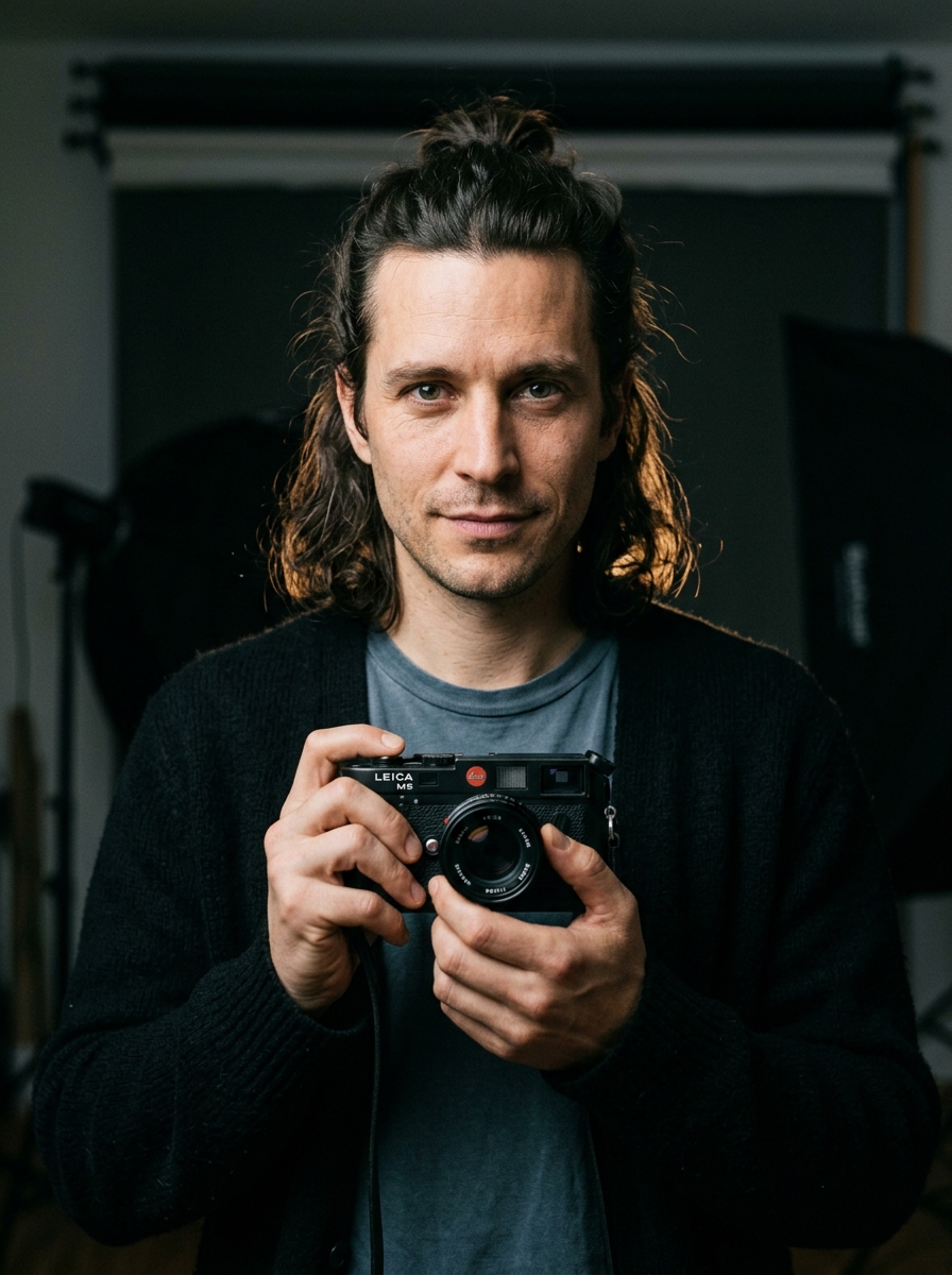 Fotograf-Profilfoto: Magnum-Style-Editorial-Portrait für Fotografen-Profile
