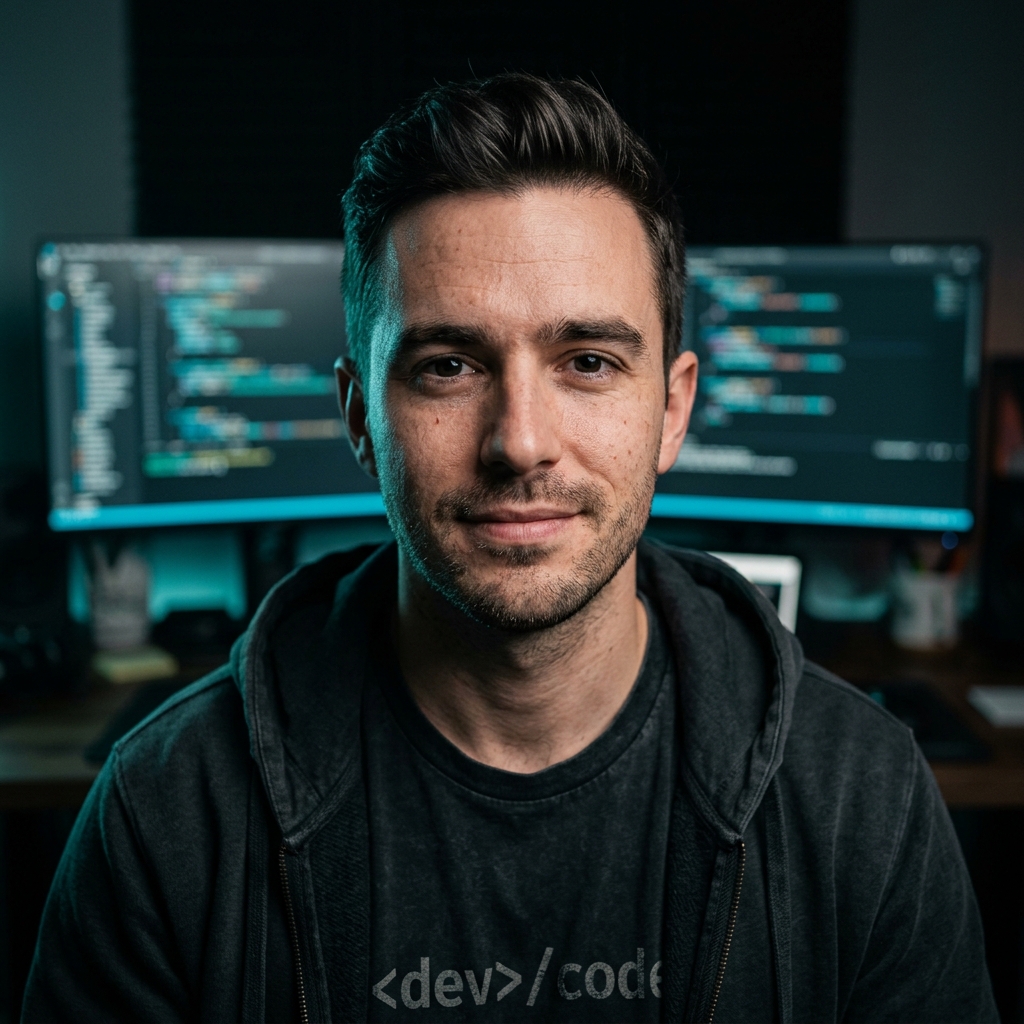 GitHub-Profilbild: Dev-Avatar mit Terminal-Aesthetic statt Identicon