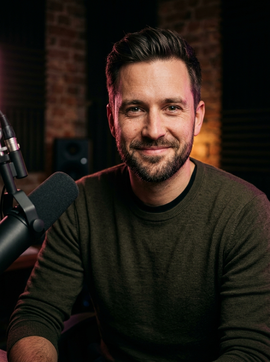 Podcast-Profilbild: Spotify-Originals-Host-Aesthetic für Cover und Avatar